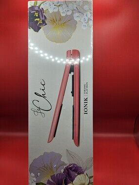 Le Chic Lonik Ceramic Flat Iron Comes With Shampoo and Conditioner